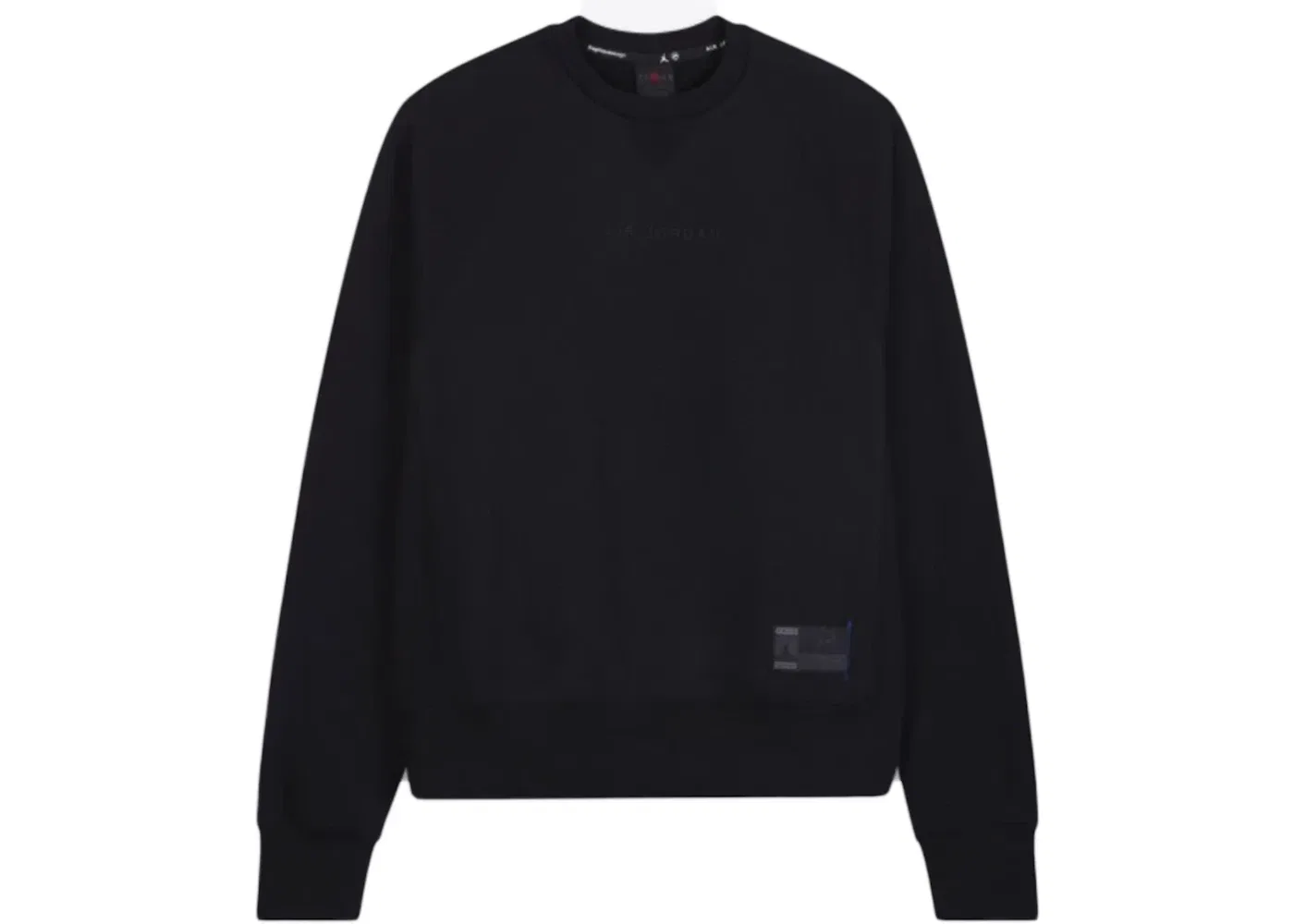 Мужской свитшот с круглым вырезом Jordan x Fragment Crewneck Sweatshirt, Black