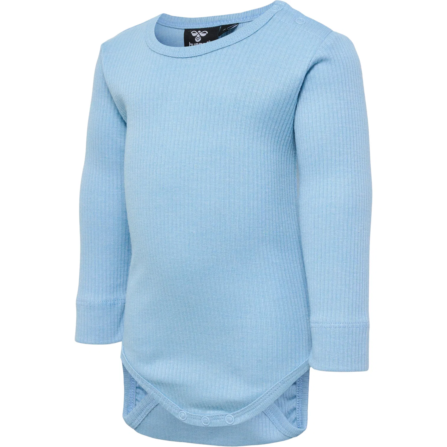 Детский боди с длинным рукавом Rene Hummel, Blau Petrolblau Dunkelblau — фото 2