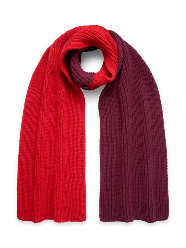 

Шарф из ягнячьей шерсти с цветным принтом Celtic & Co.