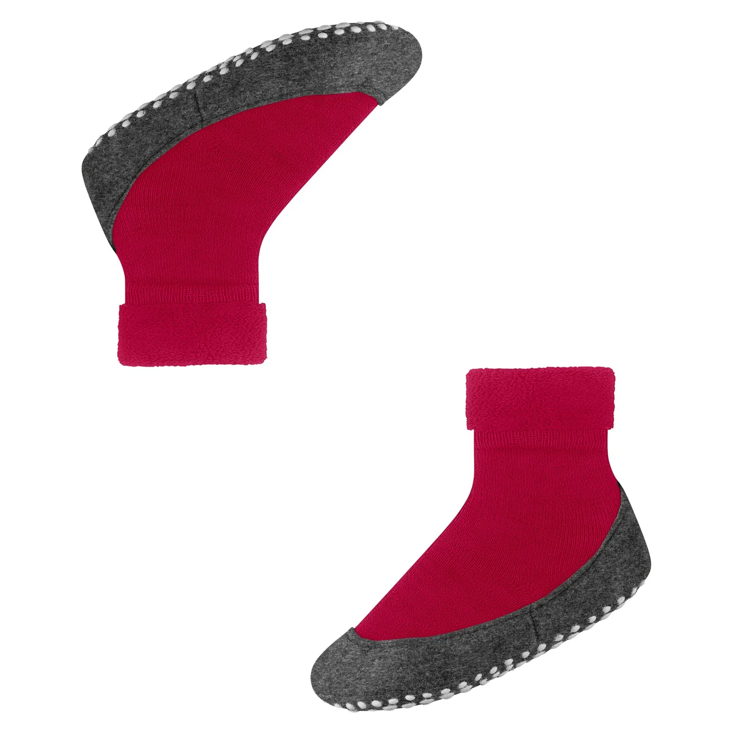 Детские домашние носки с противоскользящей подошвой FALKE, Red Pepper — фото 4