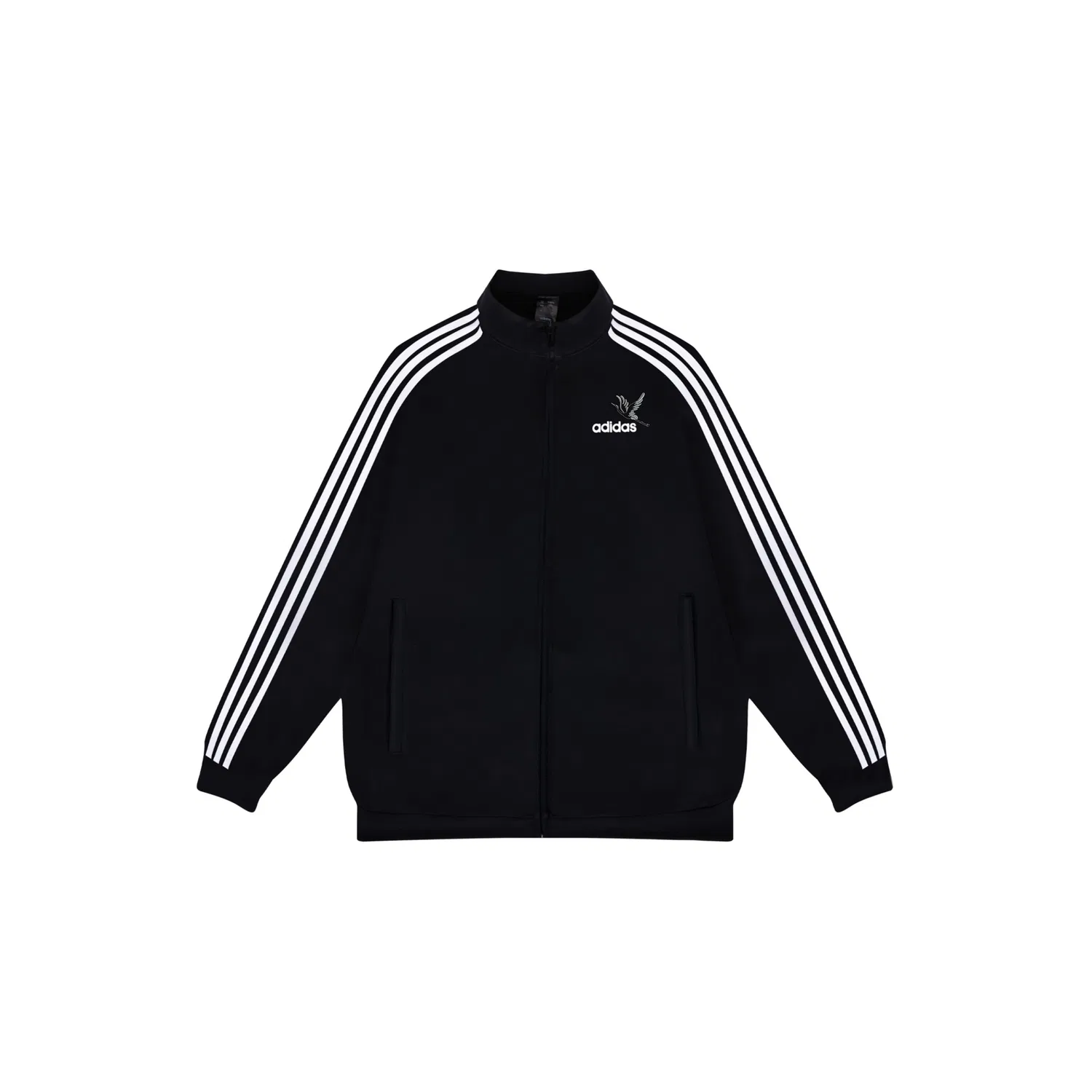 Женское худи с принтом ESSENTIALS Adidas, Chinese Style Black Crane
