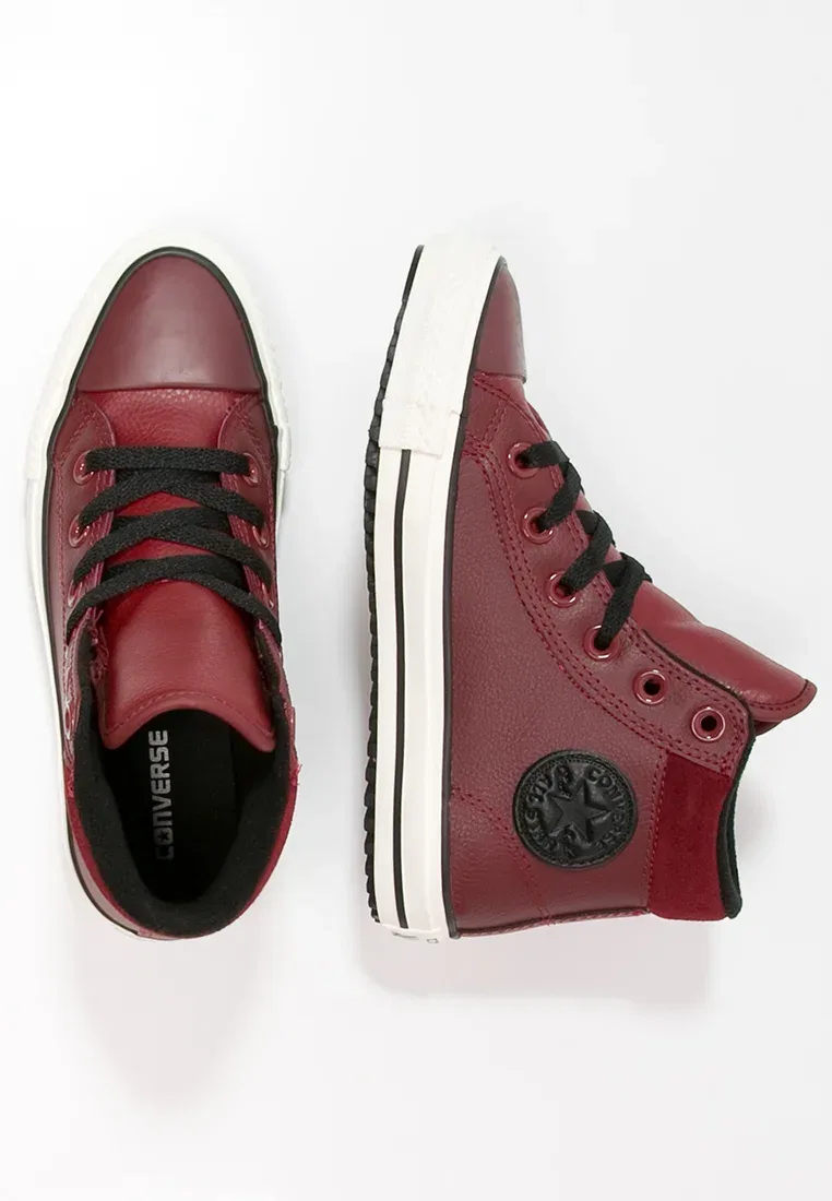 Кроссовки Chuck Taylor All Star - высокие кроссовки Converse, Red Block/Black/Egret — фото 2
