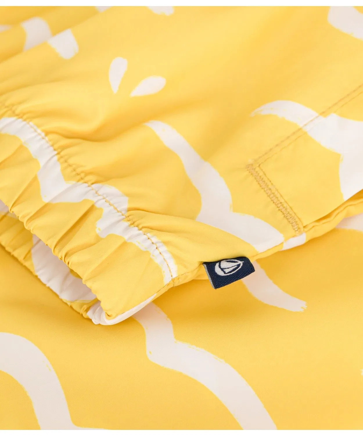 Детская куртка-ветровка с принтом, модель Sunbreaker PETIT BATEAU, White — фото 4