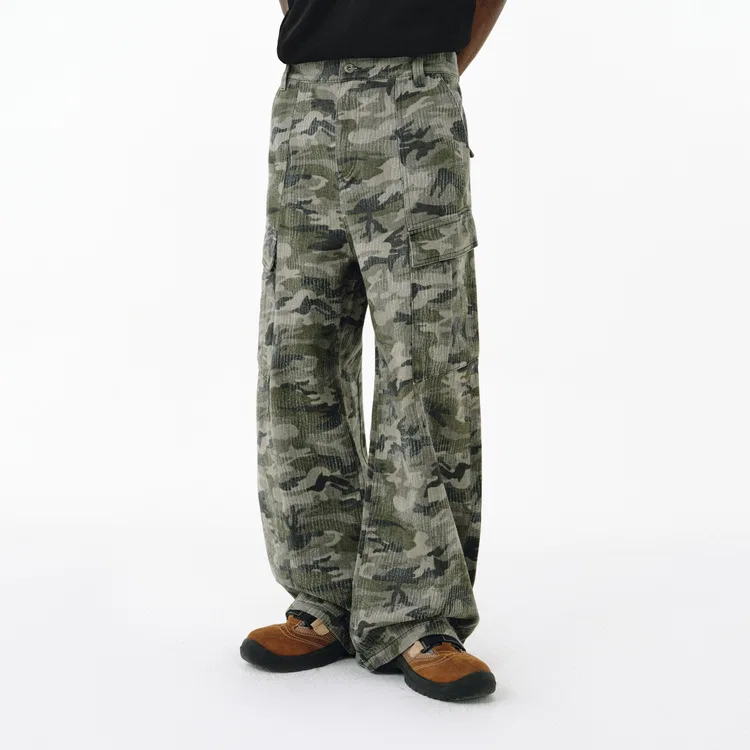 Детские карго с принтом FPA, Camouflage — фото 4