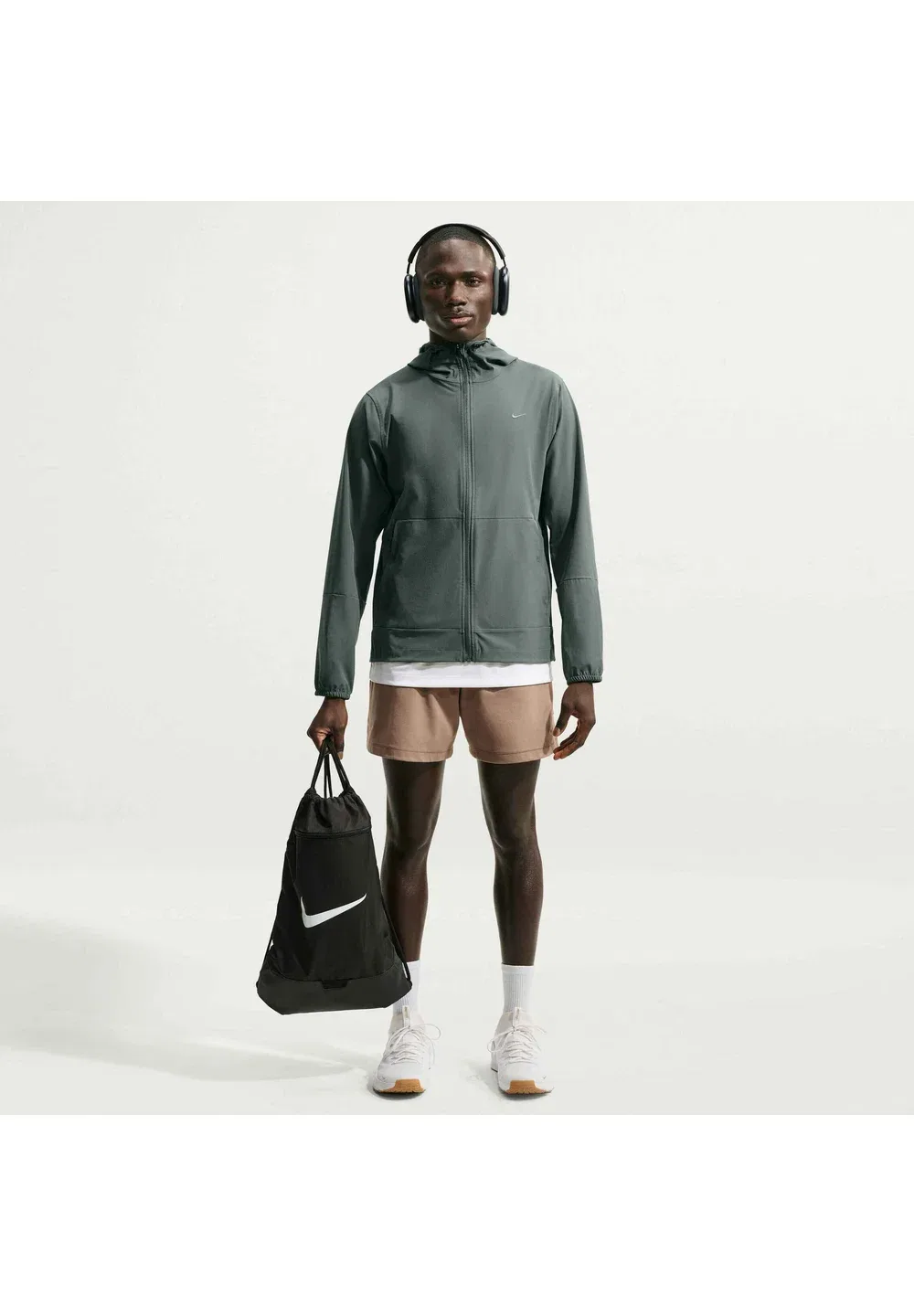 Без ограничений - ветровка Nike Performance, Camo Green Black Camo Green