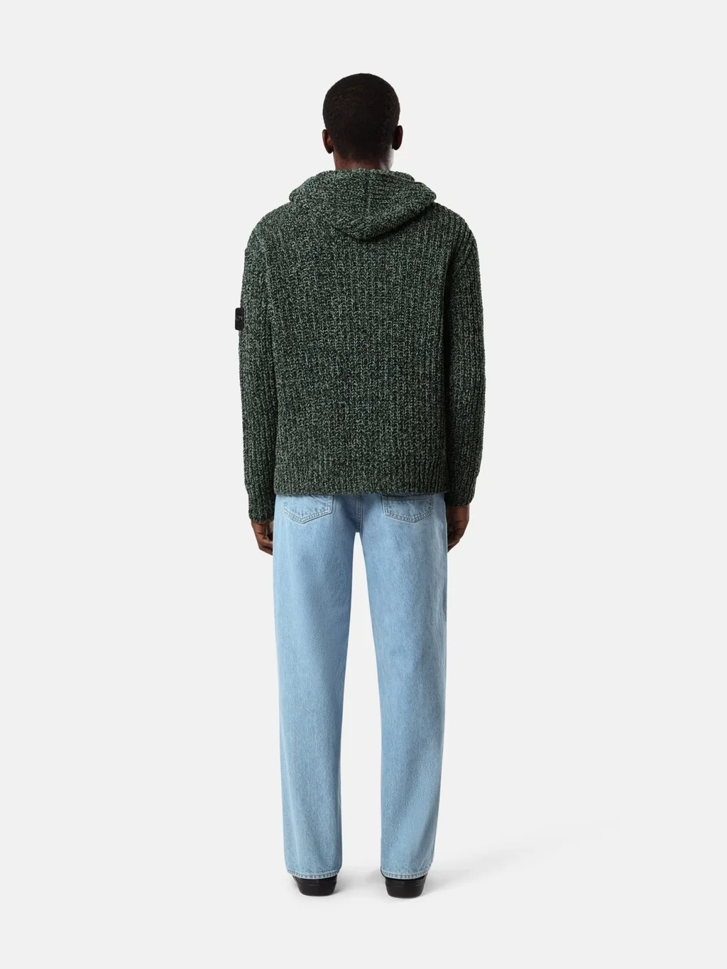 Мужские джинсы Stone Island Loose-fit Five-pocket, светло-голубой — фото 4