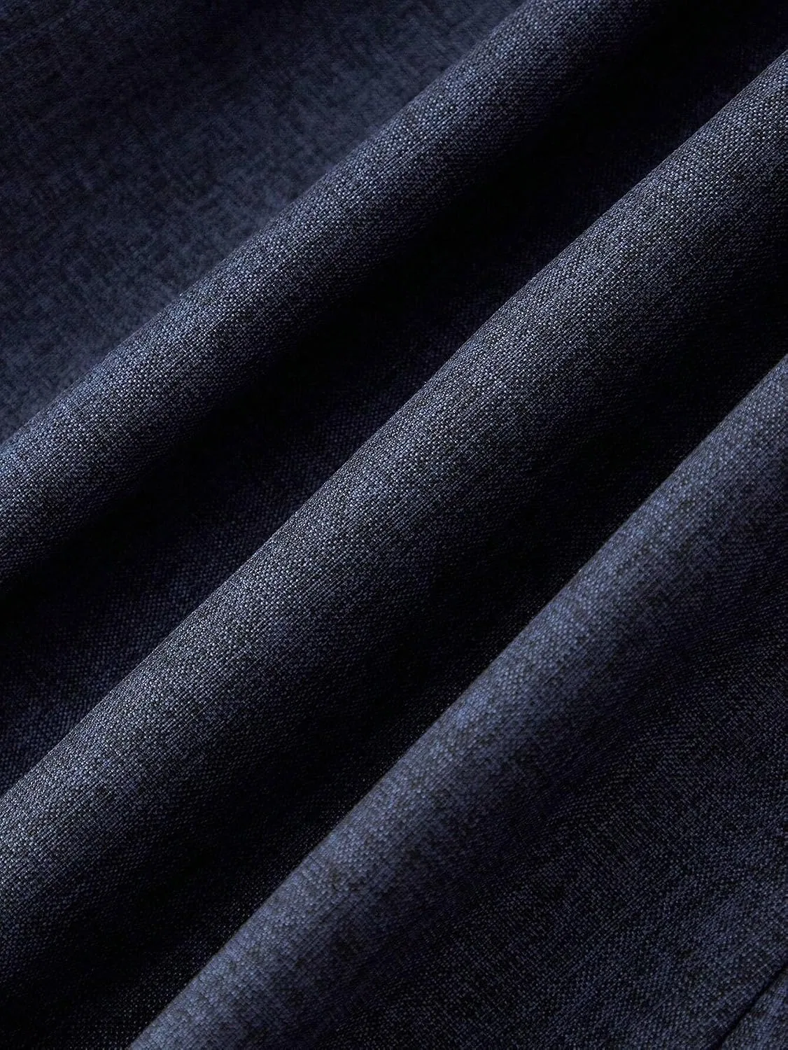 Женское платье A-силуэта с V-образным вырезом, Navy Blue — фото 4