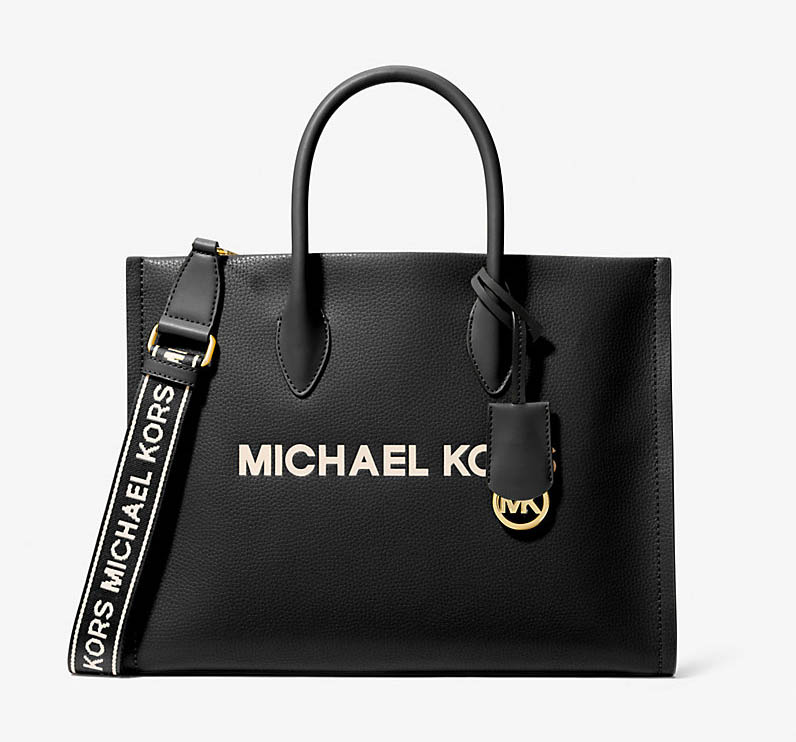 

Сумка Michael Kors Mirella Medium Pebbled Leather, черный