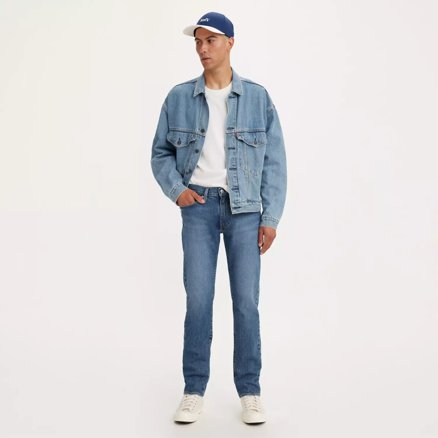 

Мужские джинсы узкого кроя с кромкой 511 Levi's, цвет Brighter Days Selvedge - Medium Wash - Stretch
