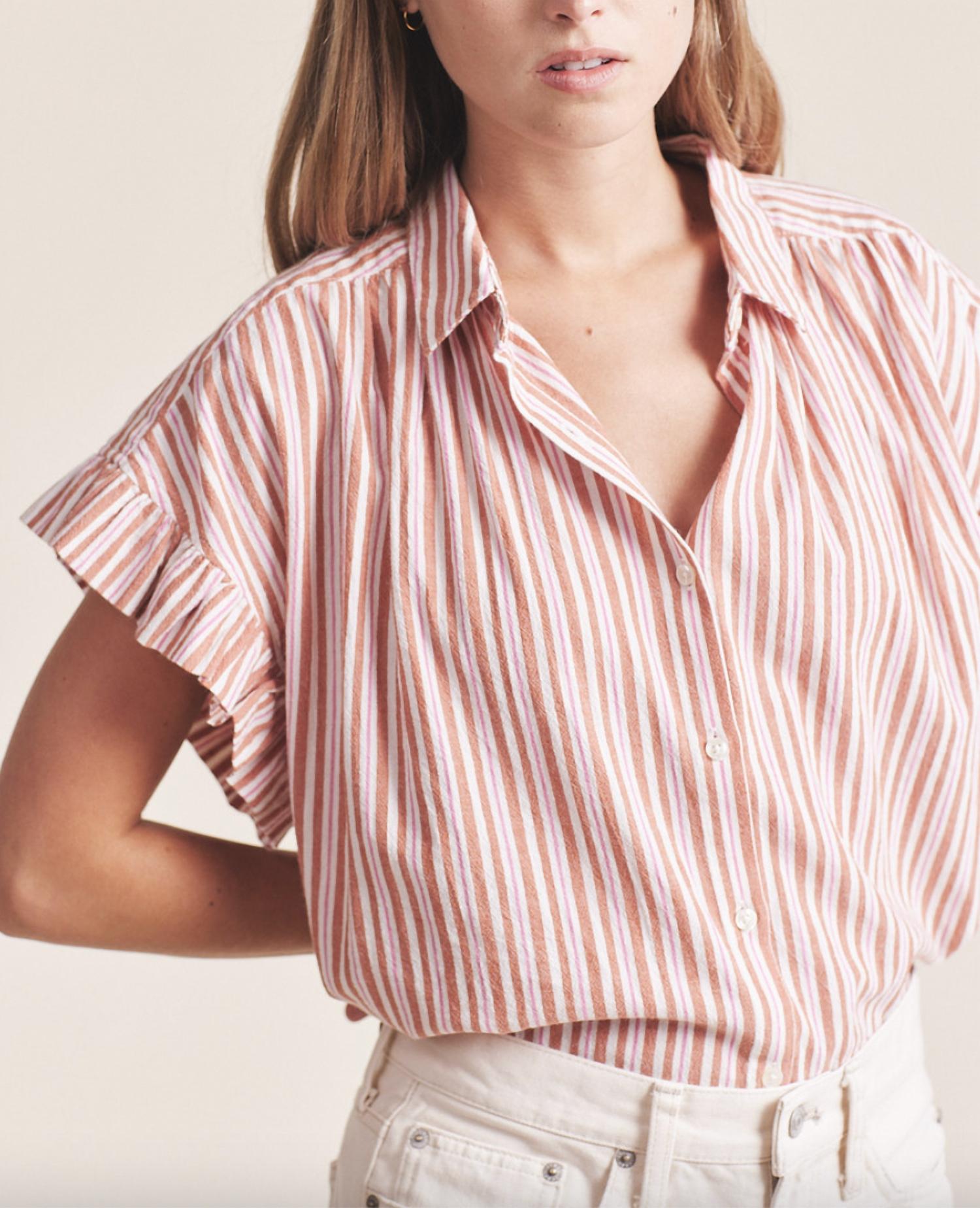 

Топ Marianne B в полоску Tanner TROVATA, цвет tanner stripe