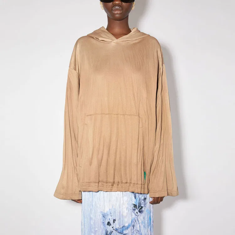 Женский свитшот Y2K Acne Studios, Brown — фото 3