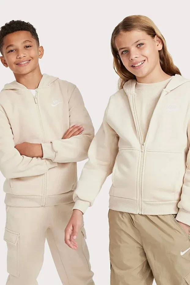 Детское худи для девочек с длинным рукавом Nike, Nude Color