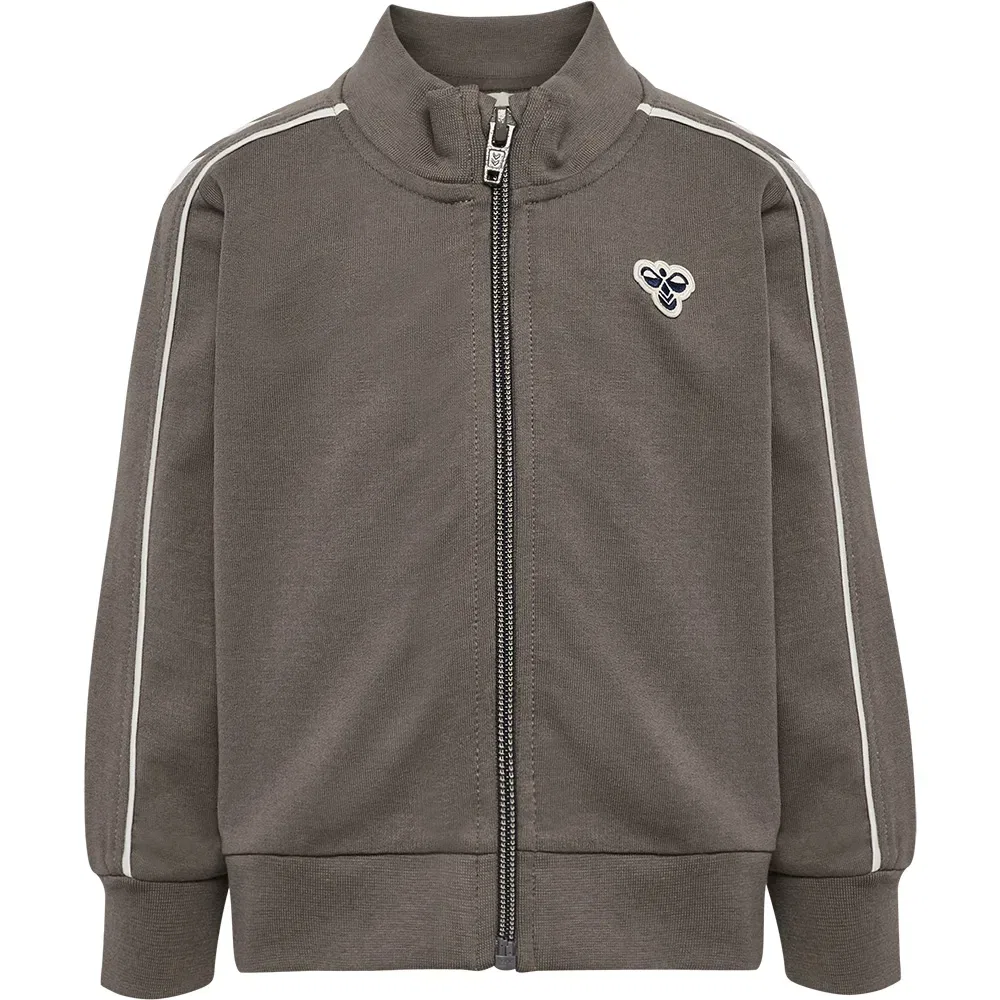 Детский спортивный костюм для девочек из органического хлопка Hummel Mini CO Regular, Grey — фото 3