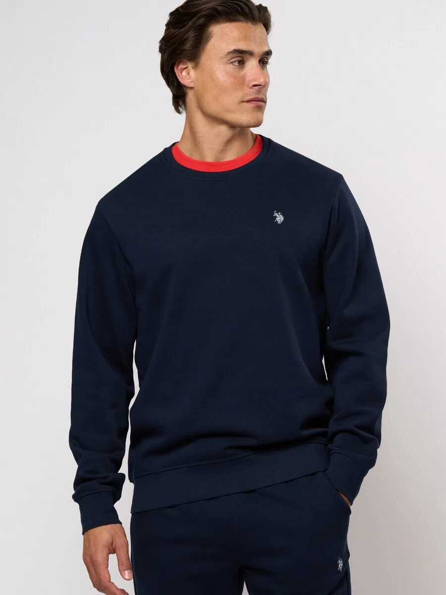 Свитер U.S. Polo Assn. 'UMTais' темно-синего цвета — фото 3