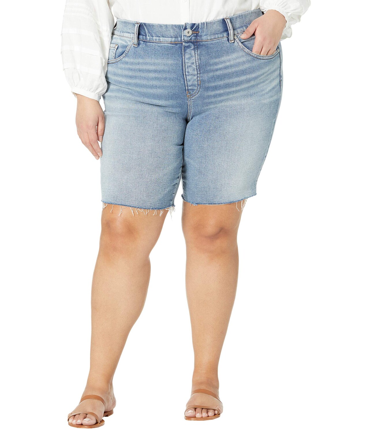 

Шорты Jag Jeans, Plus Size Valentina High-Rise Pull-On Shorts
