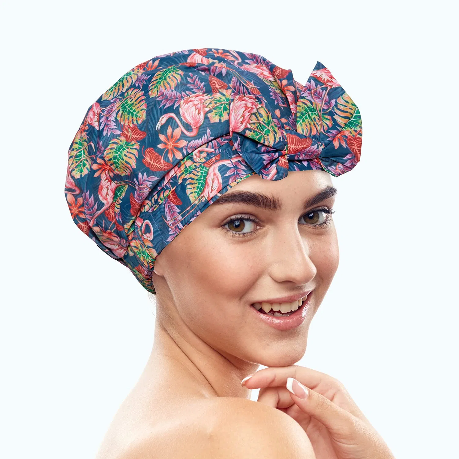 Шапочка для душа Tropicanna Flamingo, Bodylife, multi-coloured