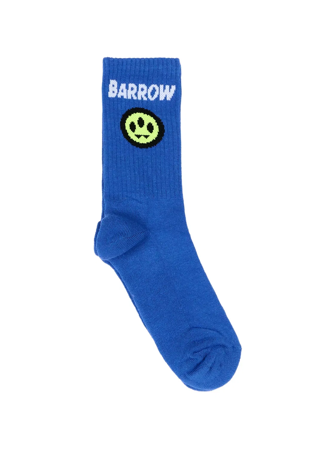 Носки в рубчик с логотипом Barrow Kids, синий