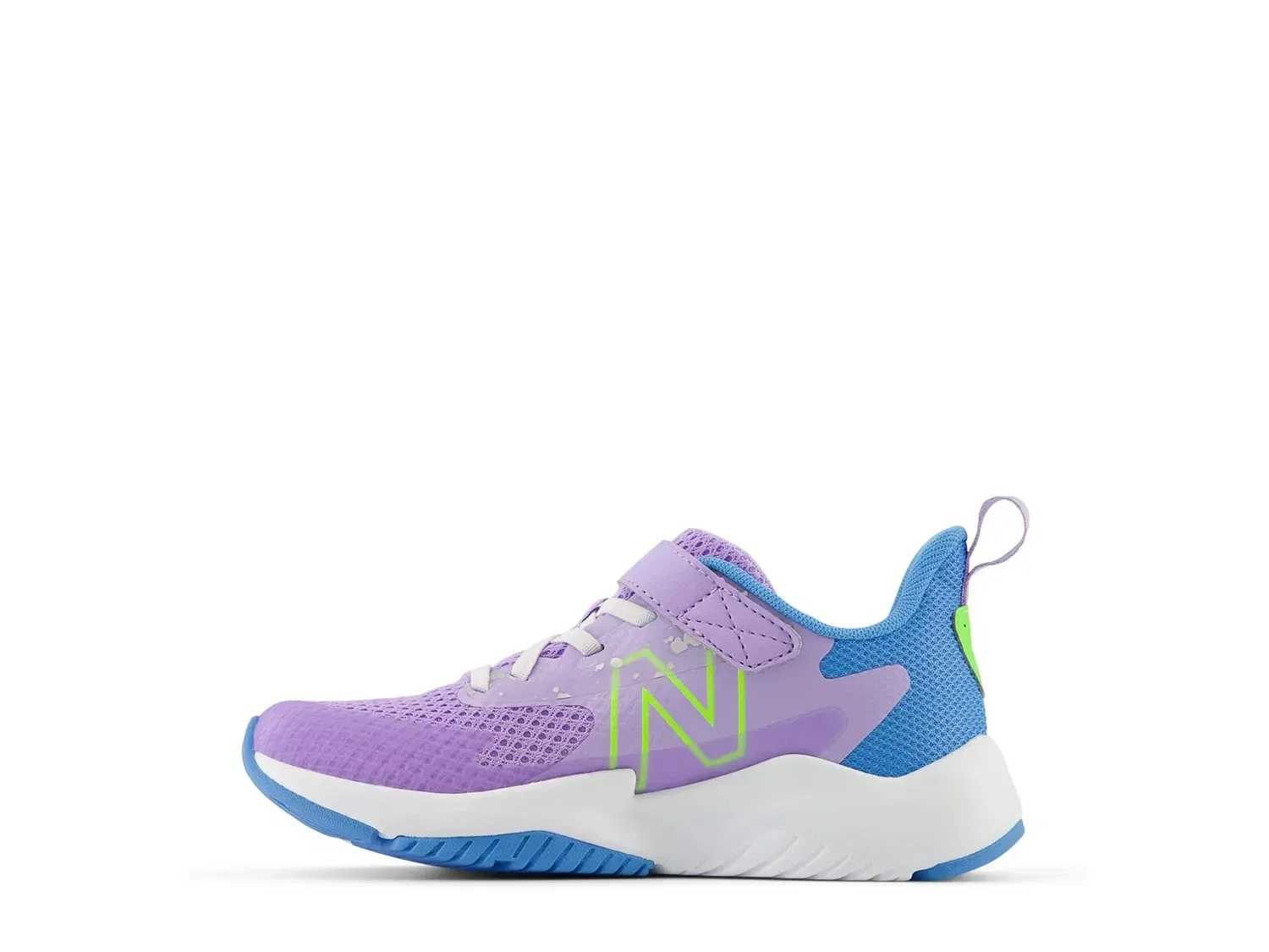 Кроссовки Rave Run v2 New Balance, фиолетово-синие — фото 2