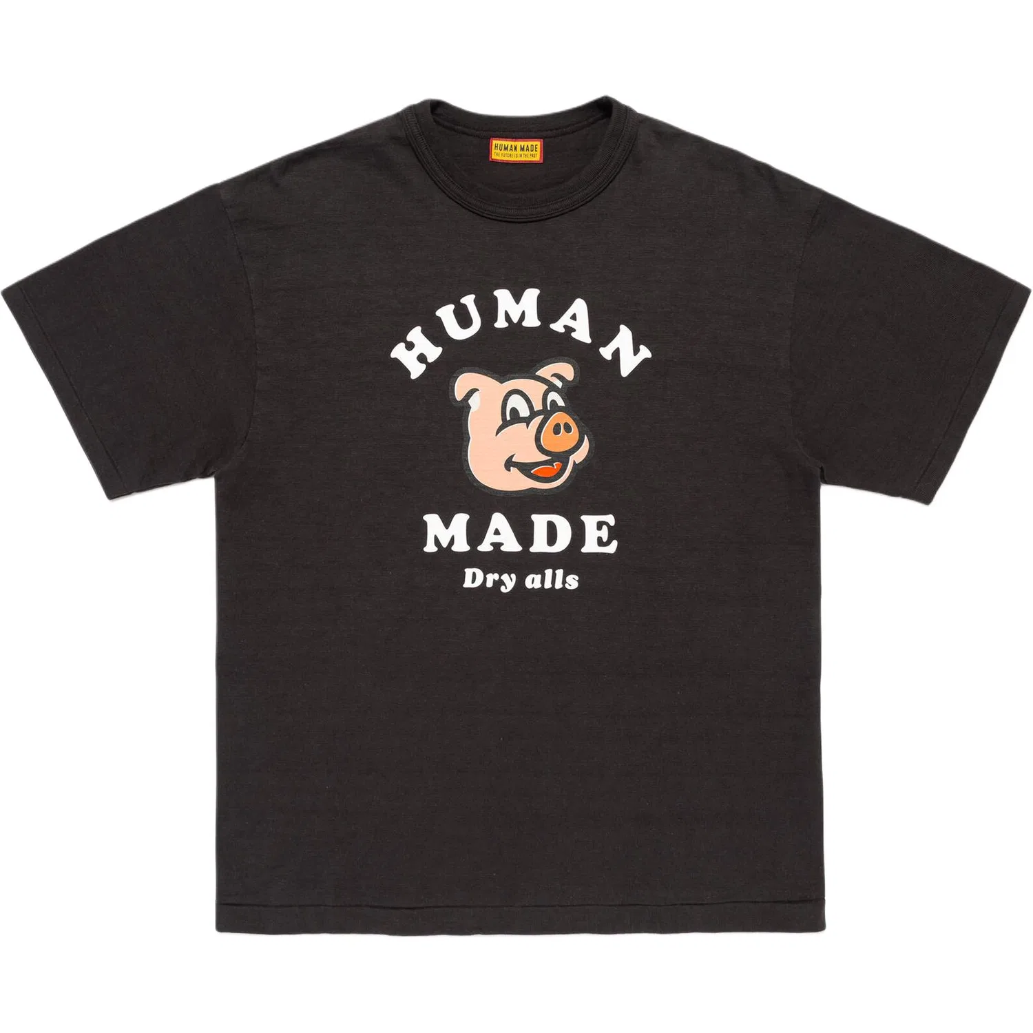 Детская футболка с круглым вырезом, средней посадки, прямого кроя, HUMAN MADE, White — фото 3