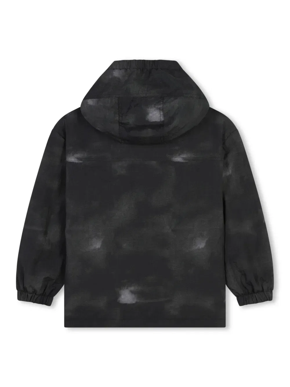 Ветровка с принтом Smiley Face Little Marc Jacobs, Black — фото 2