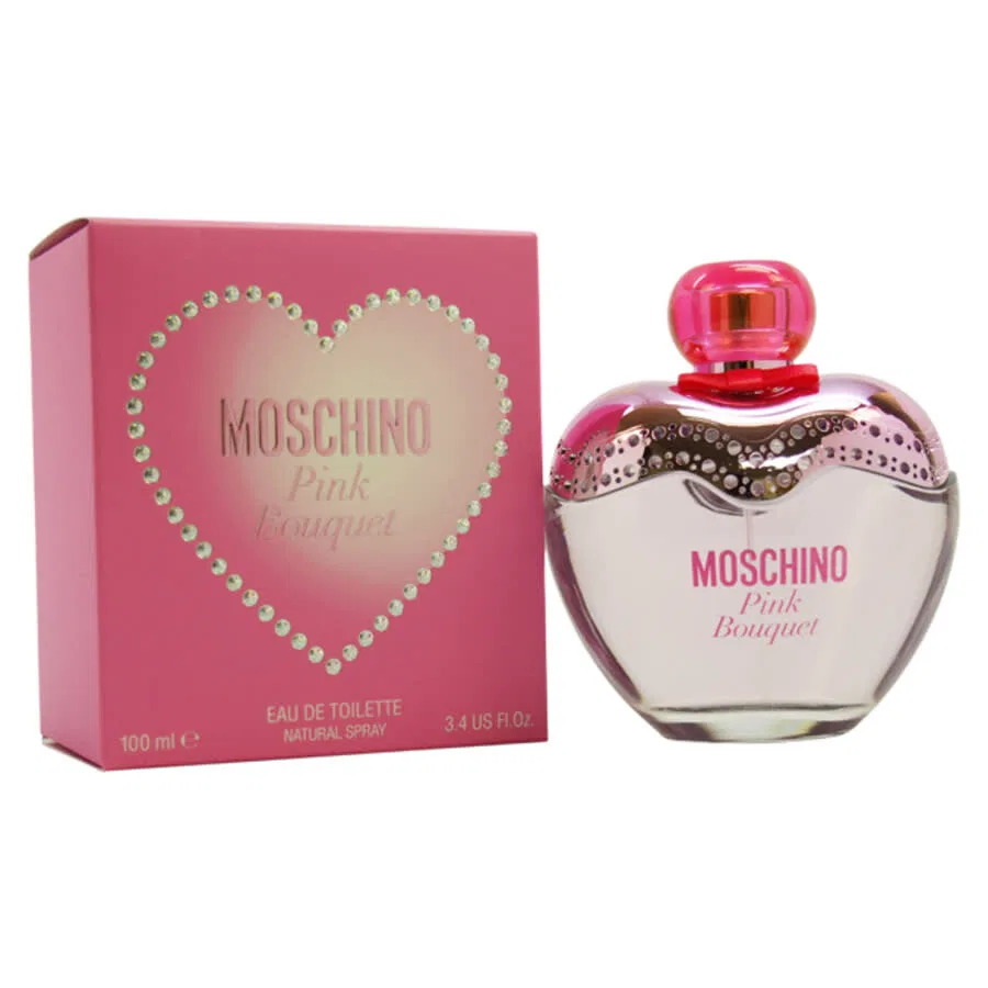 Туалетная вода цветочная Moschino Pink Bouquet, 100 мл, Pink
