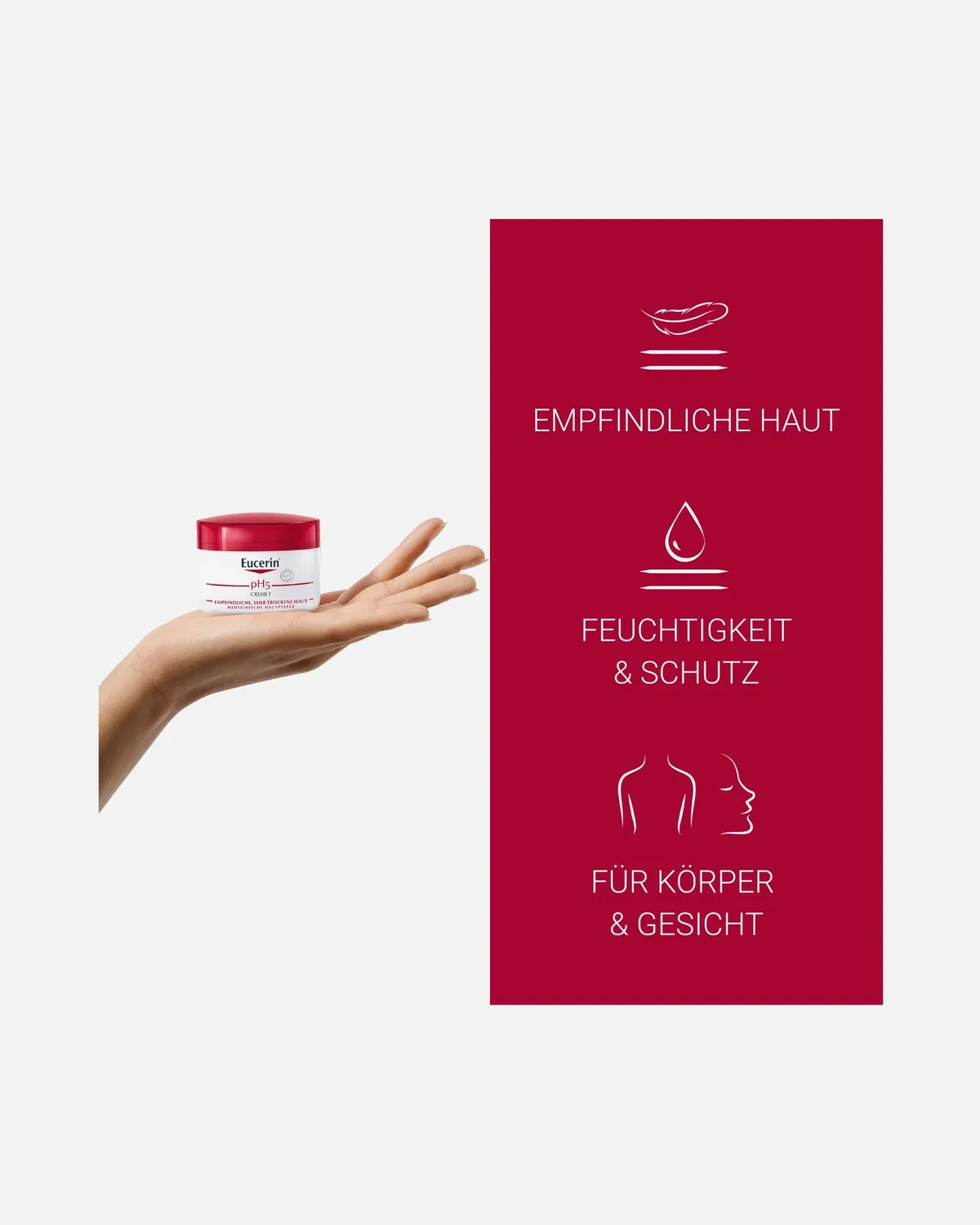 Крем для тела pH5 Eucerin, 75 Ml — фото 3