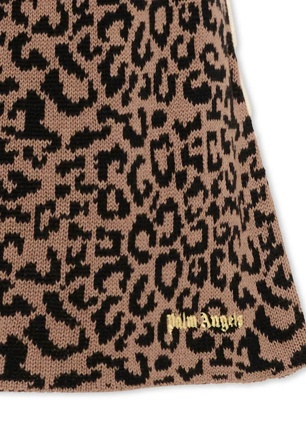 Гонне - юбка А-силуэта Palm Angels, Brown — фото 3