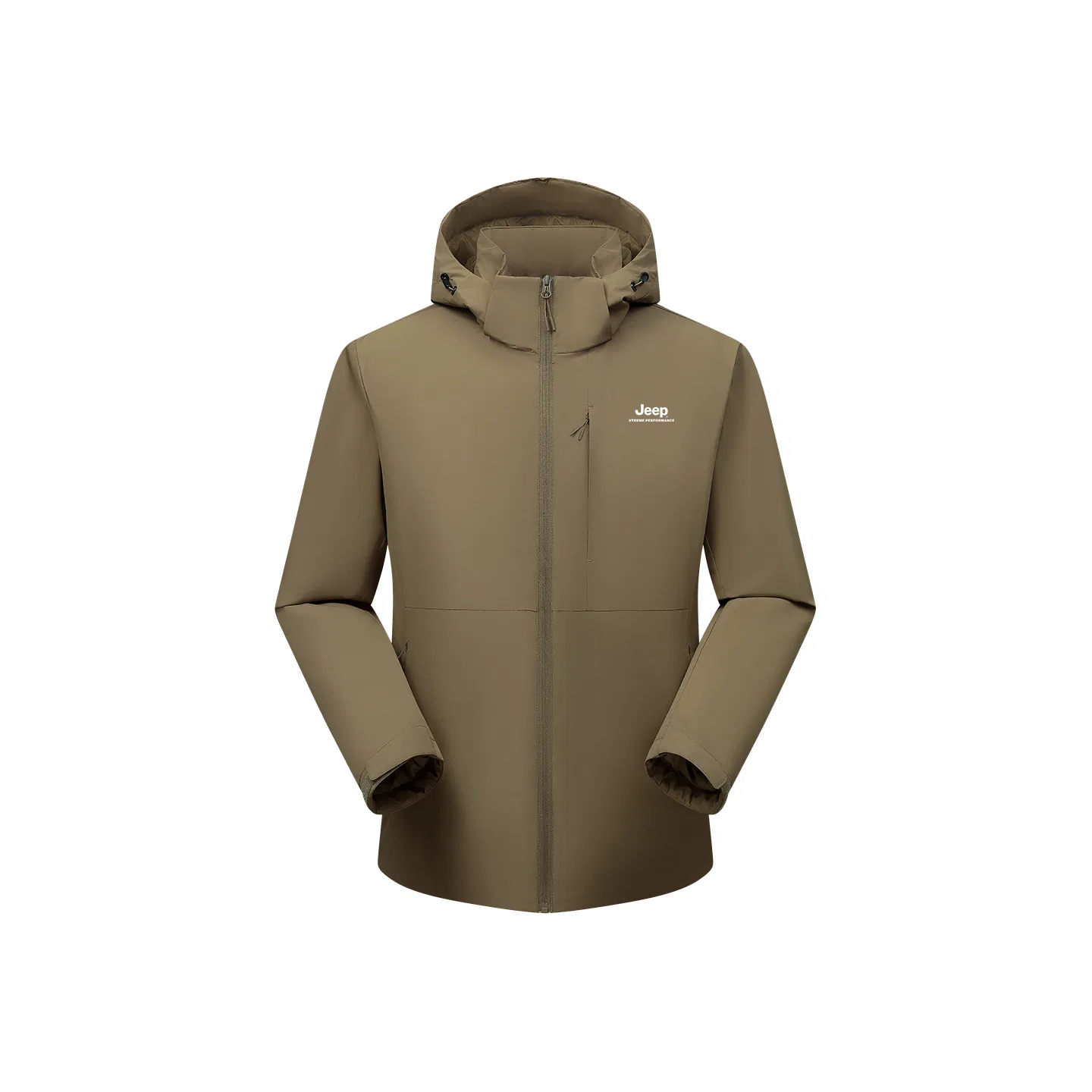 Детский пуховик с капюшоном Jeep, Geological Brown