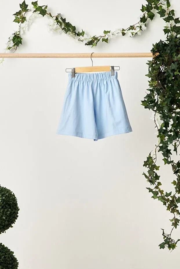 Детские шорты для девочек хлопковые Babygiz, Baby Blue