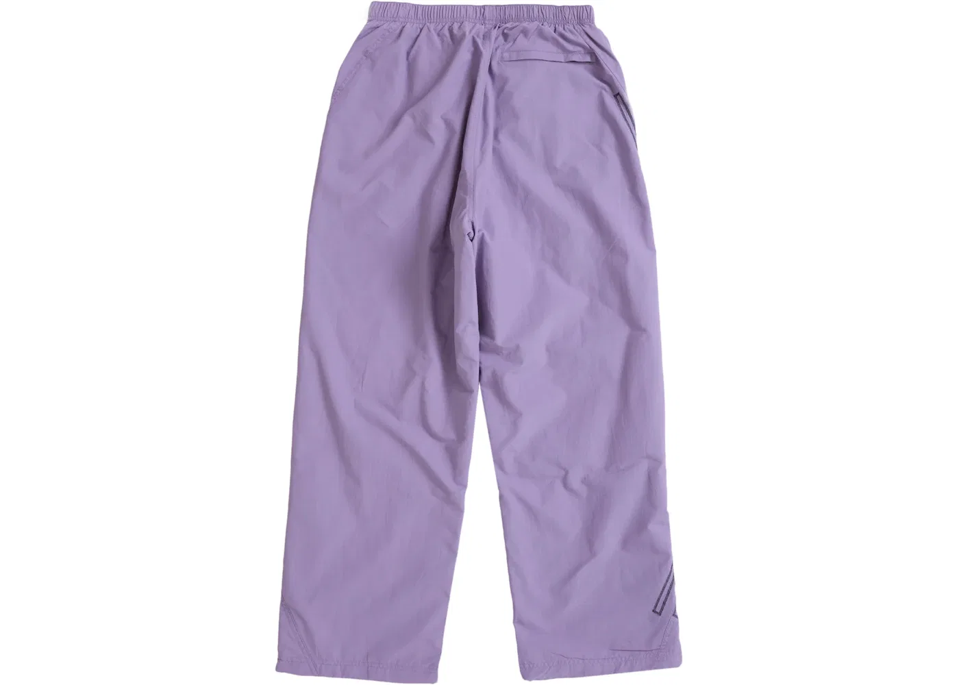 Мужские спортивные штаны с принтом Supreme Spellout Embroidered Track Pant (SS25), Dusty Purple — фото 3