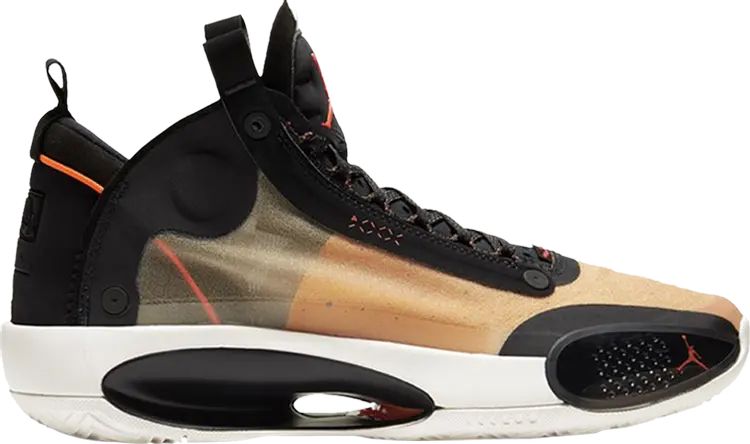 

Кроссовки Air Jordan 34 PF Amber Rise, коричневый