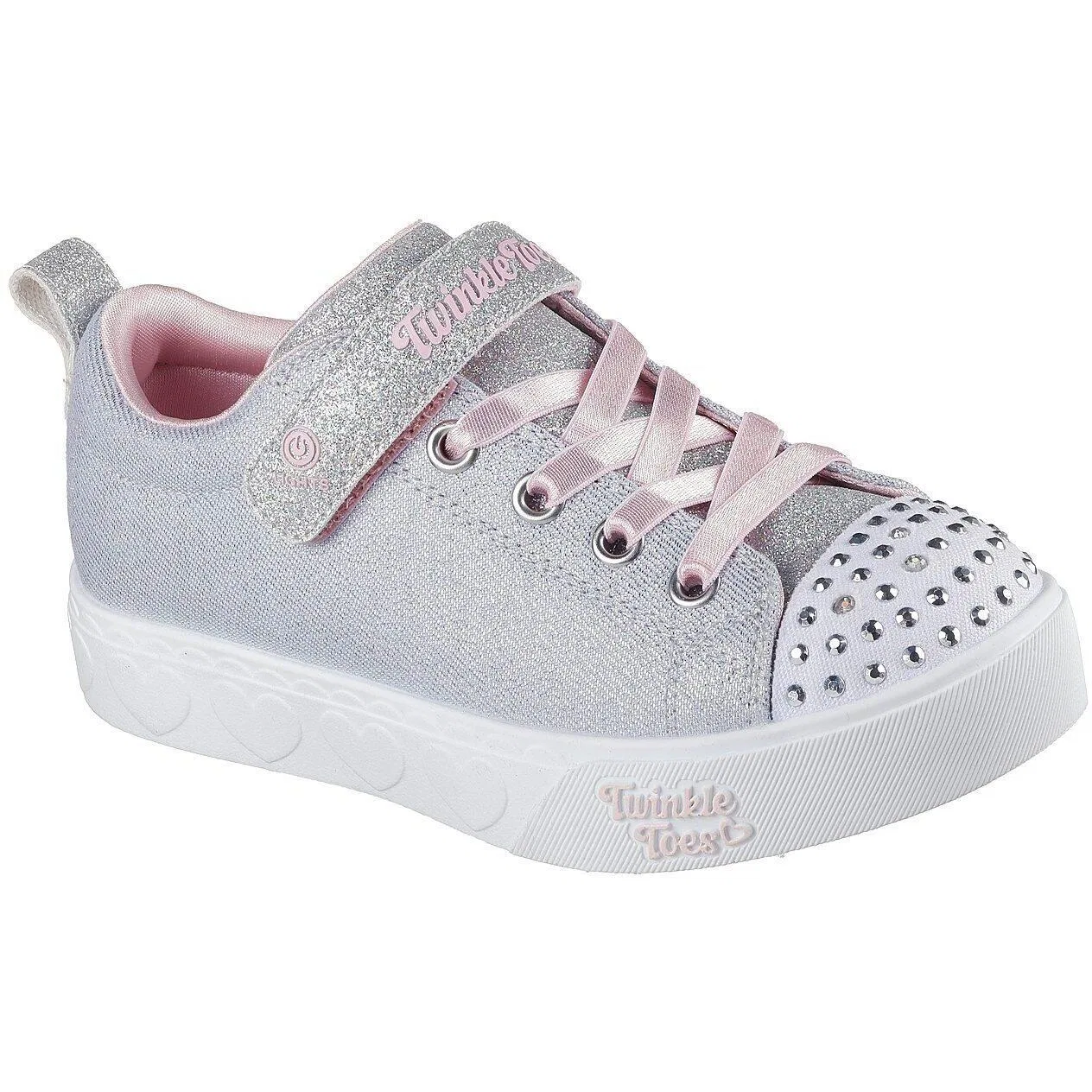 Детские кроссовки Skechers Heart Steps - Shimmer Sweetie, Grau
