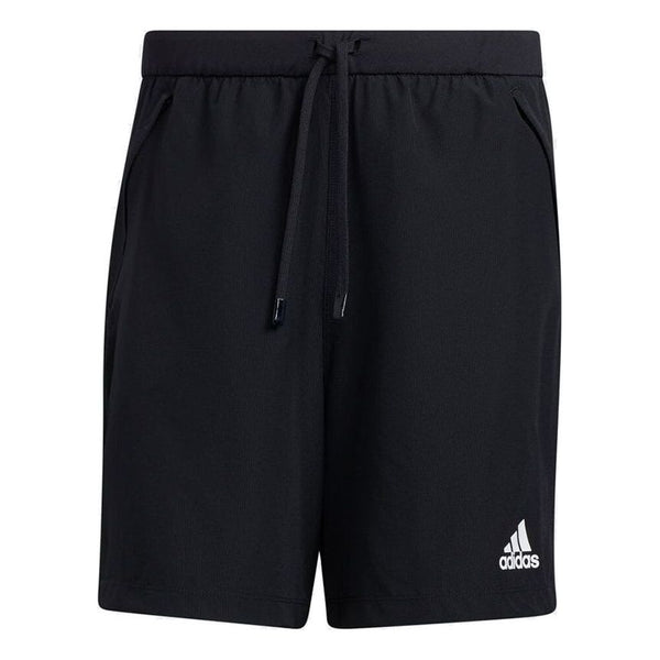 

Шорты aerormotion casual breathable sports woven lacing shorts black Adidas, черный