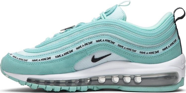 Кроссовки Nike Air Max 97 GS 'Have A Nike Day - Tropical Twist', бирюзовый — фото 4
