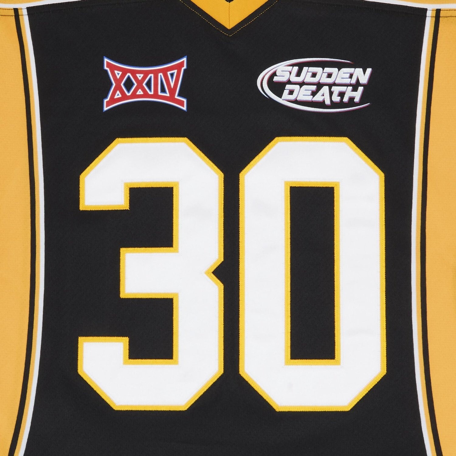 Футболка Supreme Sudden Death Football Jersey, черный/мультиколор — фото 3