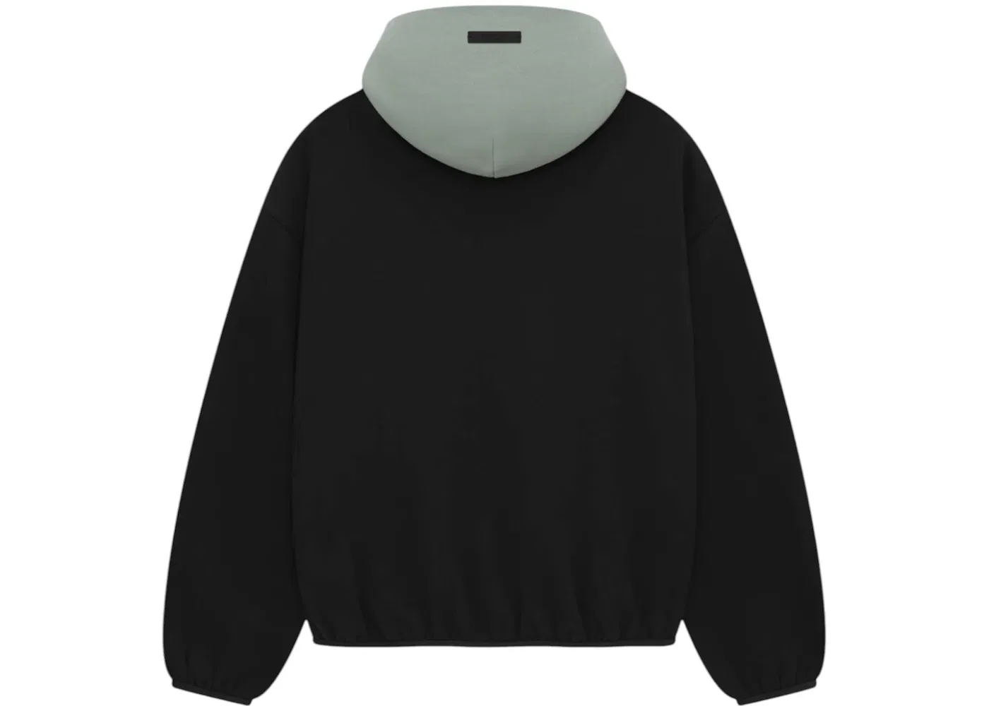 Худи мужское с принтом Fear of God Essentials NBA Spurs Hoodie Fear of God, Black/Teal — фото 2