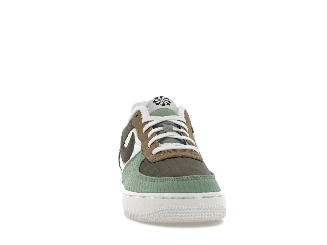 Детские кроссовки Lifestyle Nike Air Force 1 Low Toasty, Oil Green/Sail/Medium Olive/Sequoia — фото 2