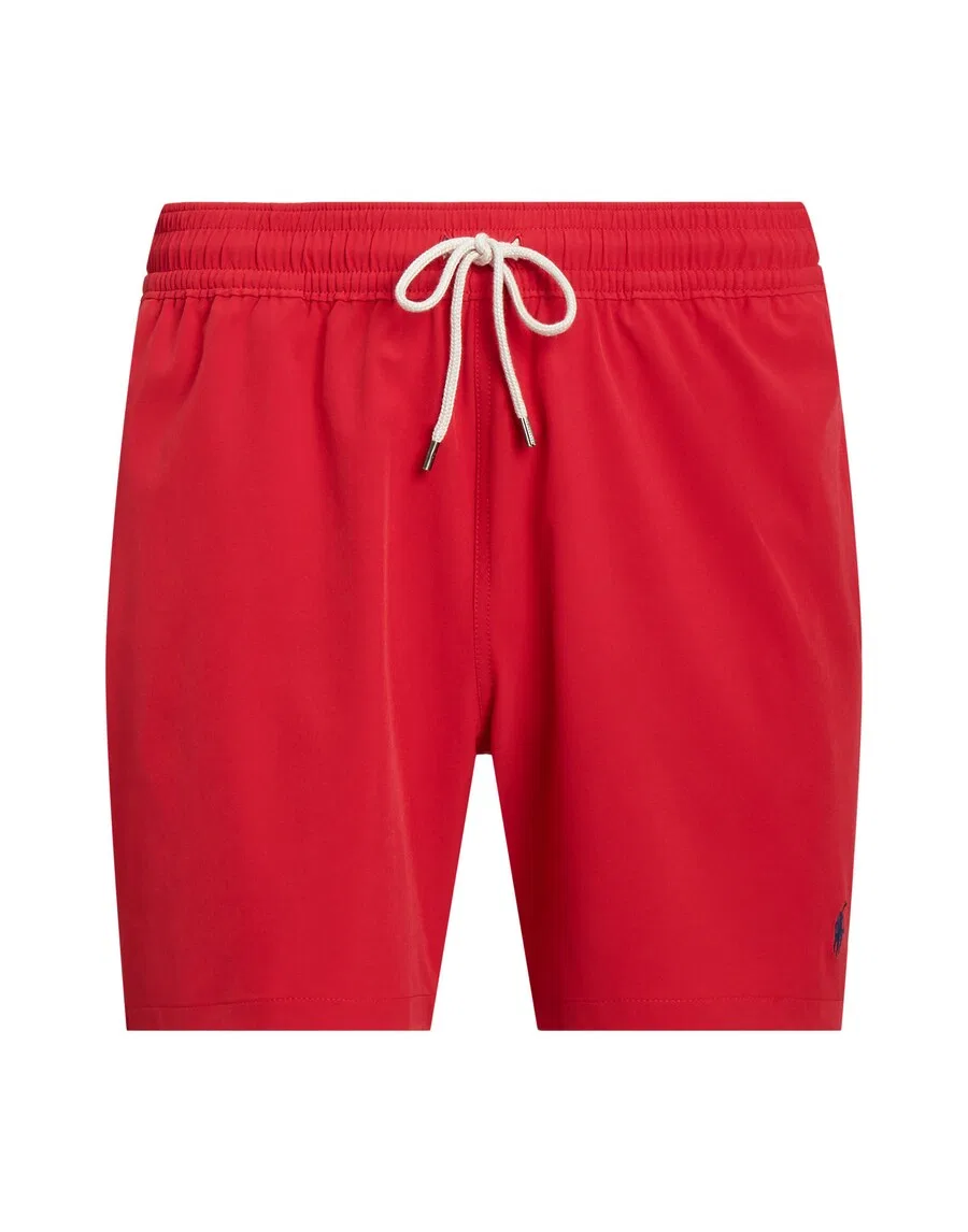Шорты для плавания Polo Ralph Lauren 'TRAVELER' красного цвета