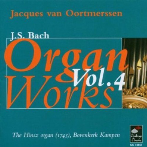 

CD диск Bach / Van Oortmerssen: Organ Works 4