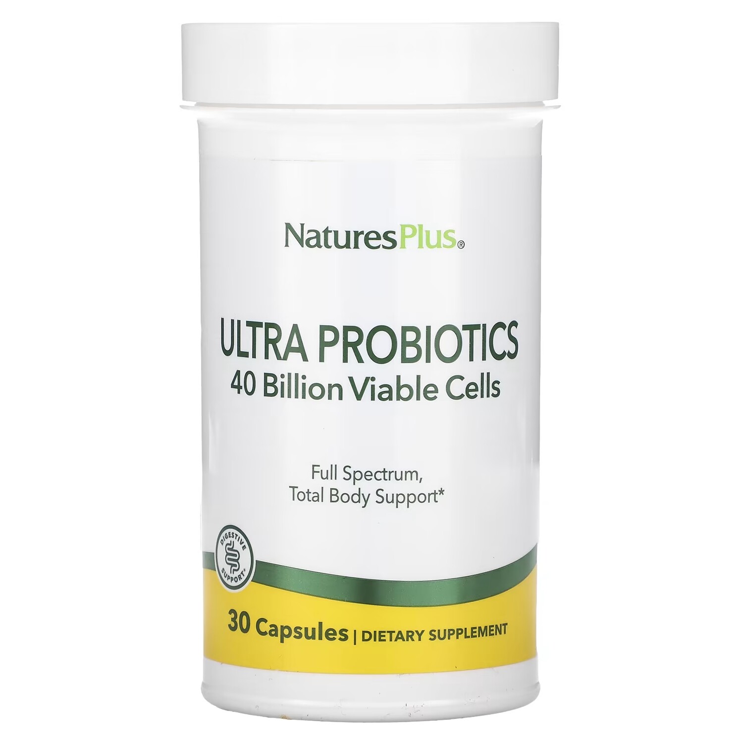 

Добавка NaturesPlus Ультрапробиотики 40 миллиардов, 30 капсул