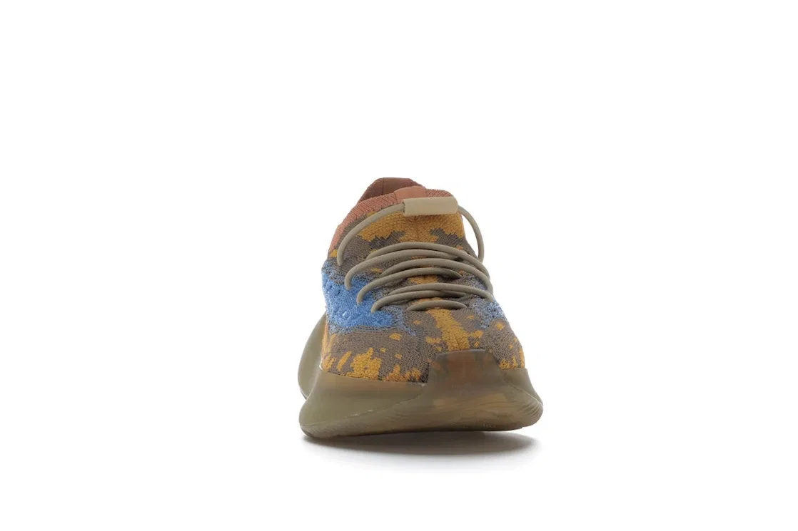Детские кроссовки Lifestyle с принтом Adidas Yeezy Boost 380, Blue Oat — фото 2