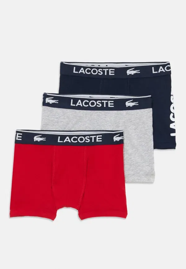 Комплект из 3 трусов-боксеров с графическим рисунком Lacoste, морской