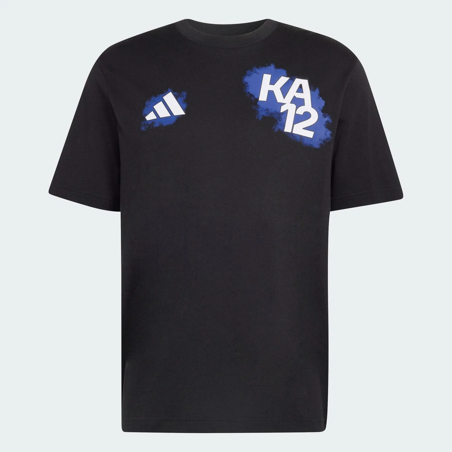 Мужская хлопковая футболка Kimi Antonelli Name & Number Adidas, Schwarz — фото 2