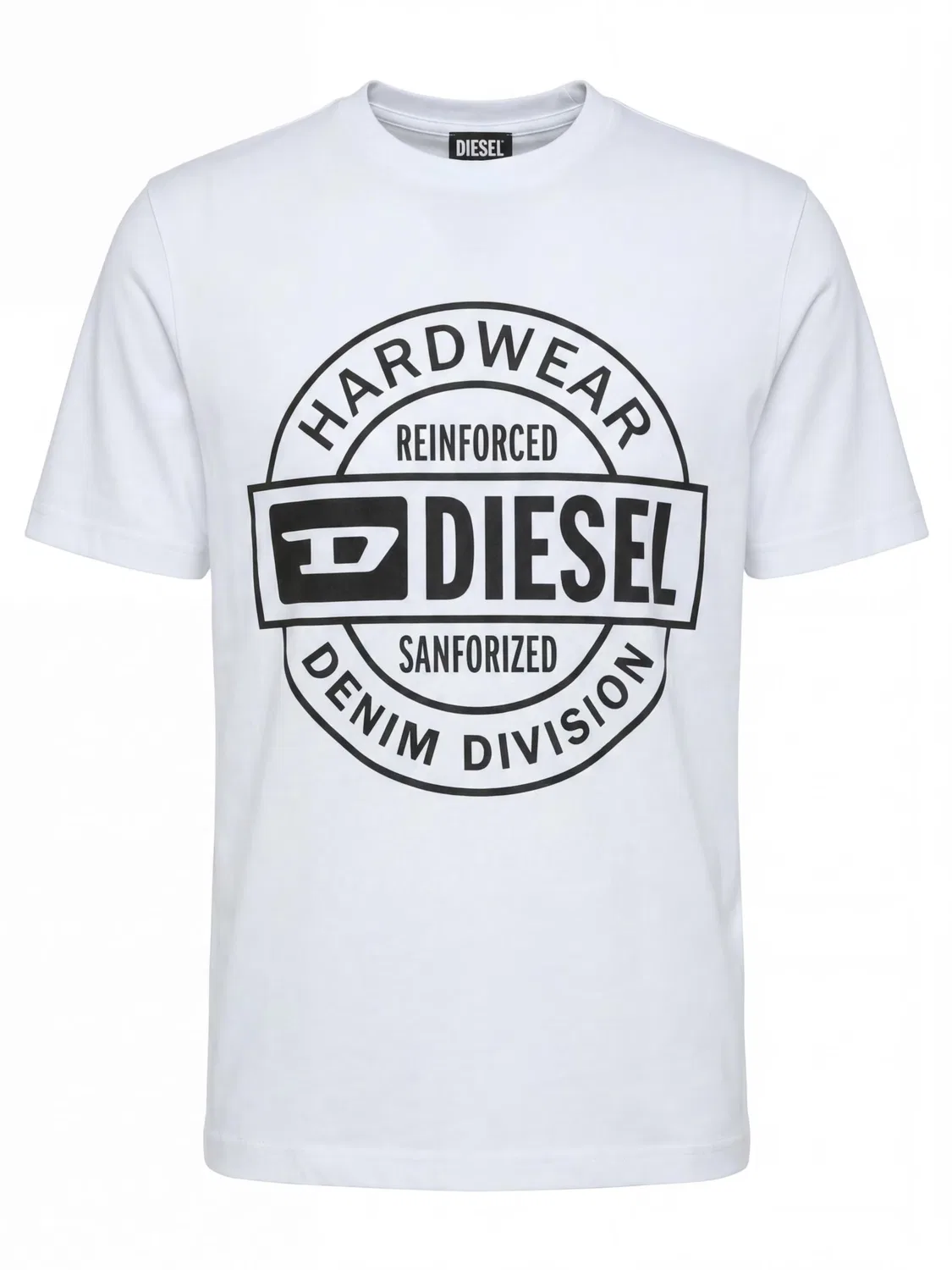 Футболка Diesel T-JUST 250218 белого цвета