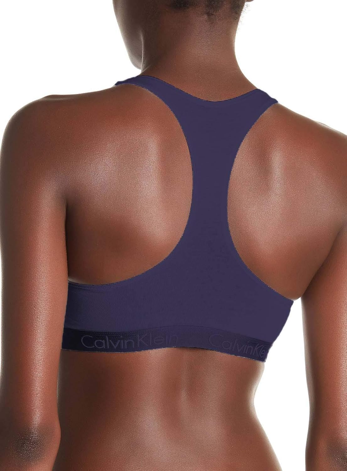 

Женский бюстгальтер-борцовка Calvin Klein Modal Radiant, Airforceblue(Qp1097-417)/White