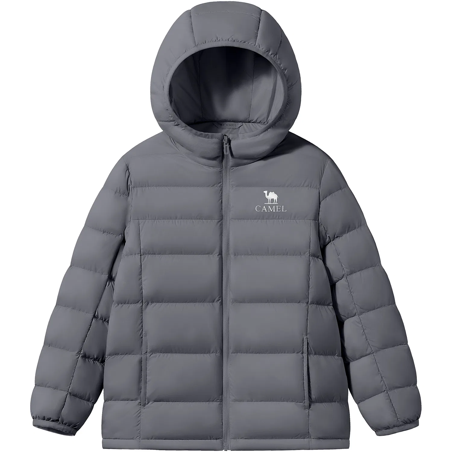 Детская пуховая куртка с флисовой подкладкой CAMEL, Ink Gray