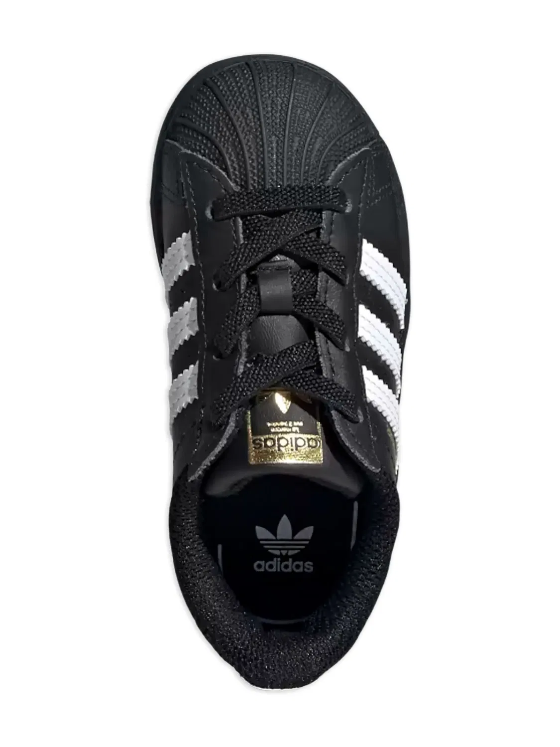 Кроссовки Adidas Superstar "Black", черный — фото 2