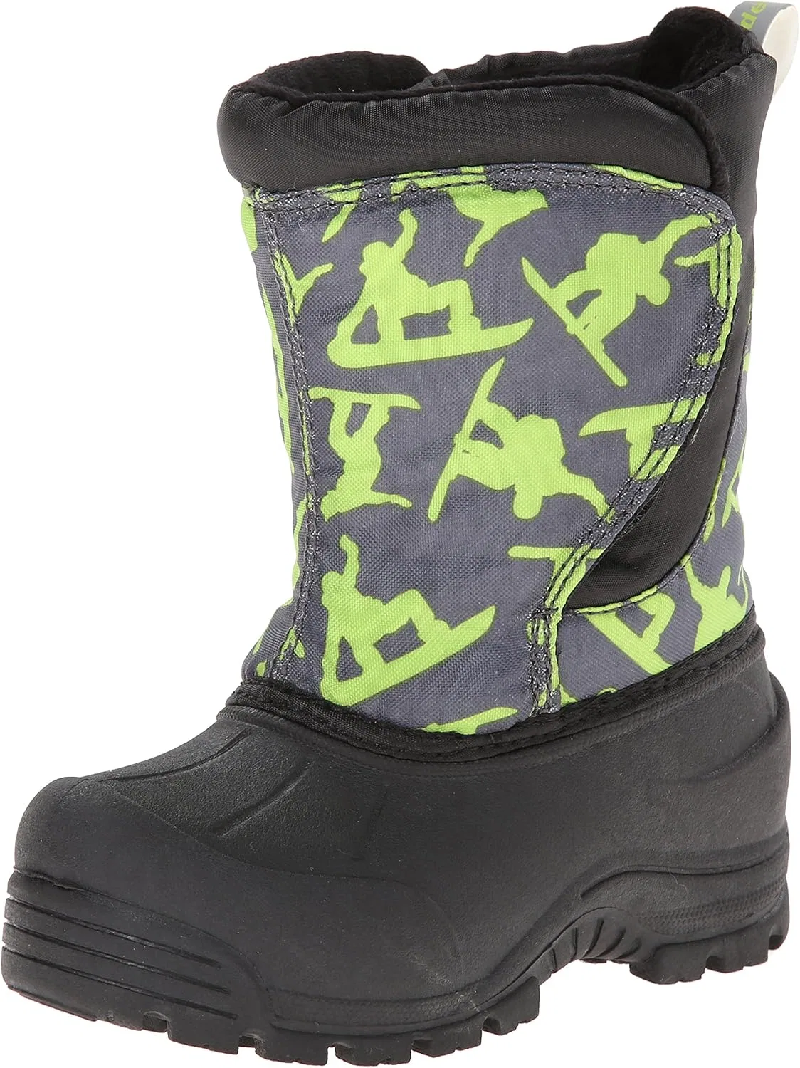 Детские зимние ботинки Northside Snoqualmie, Dark Gray/Green