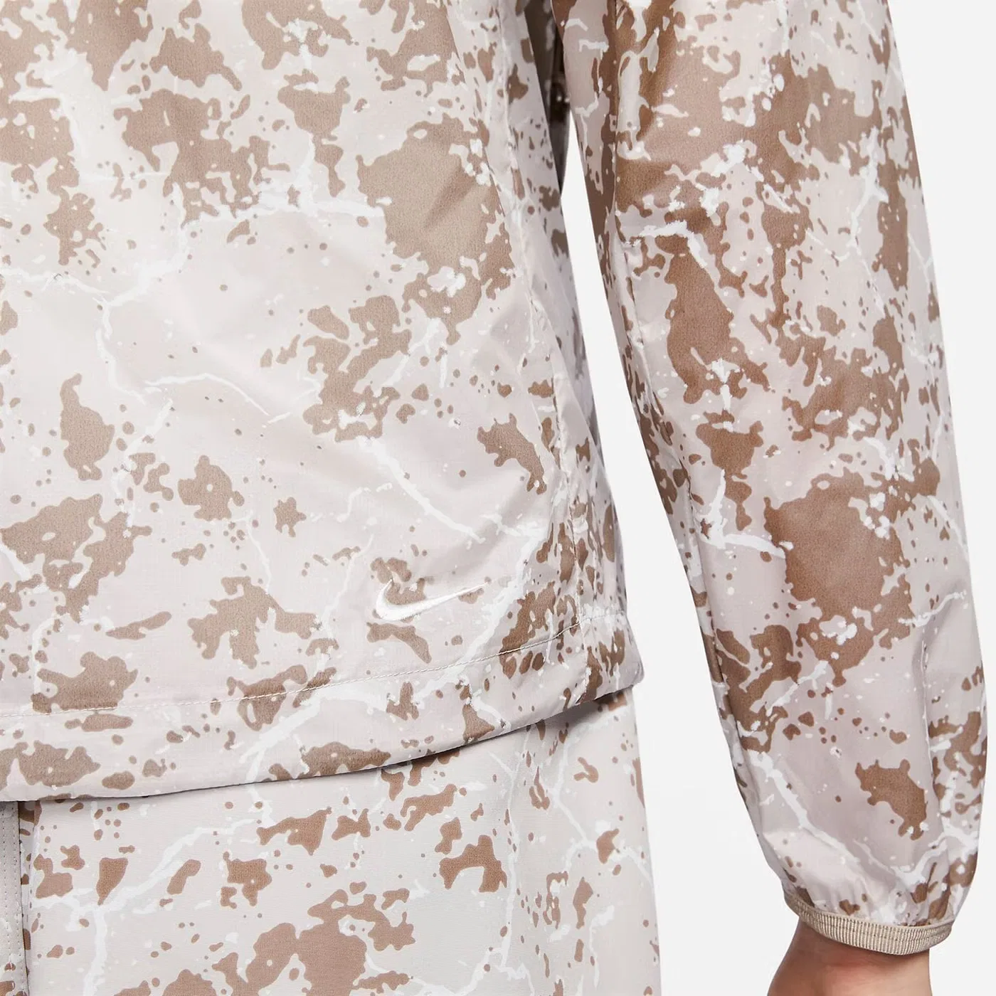 Куртка трейловая с принтом Camo Nike, коричневый — фото 4