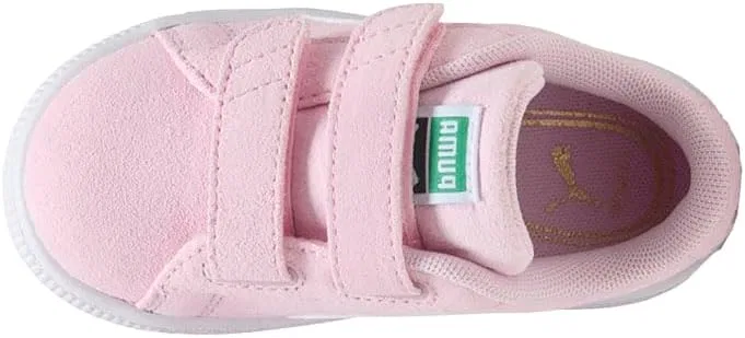 Детские кеды для девочек Suede Classic Slip On PUMA, Pink — фото 4
